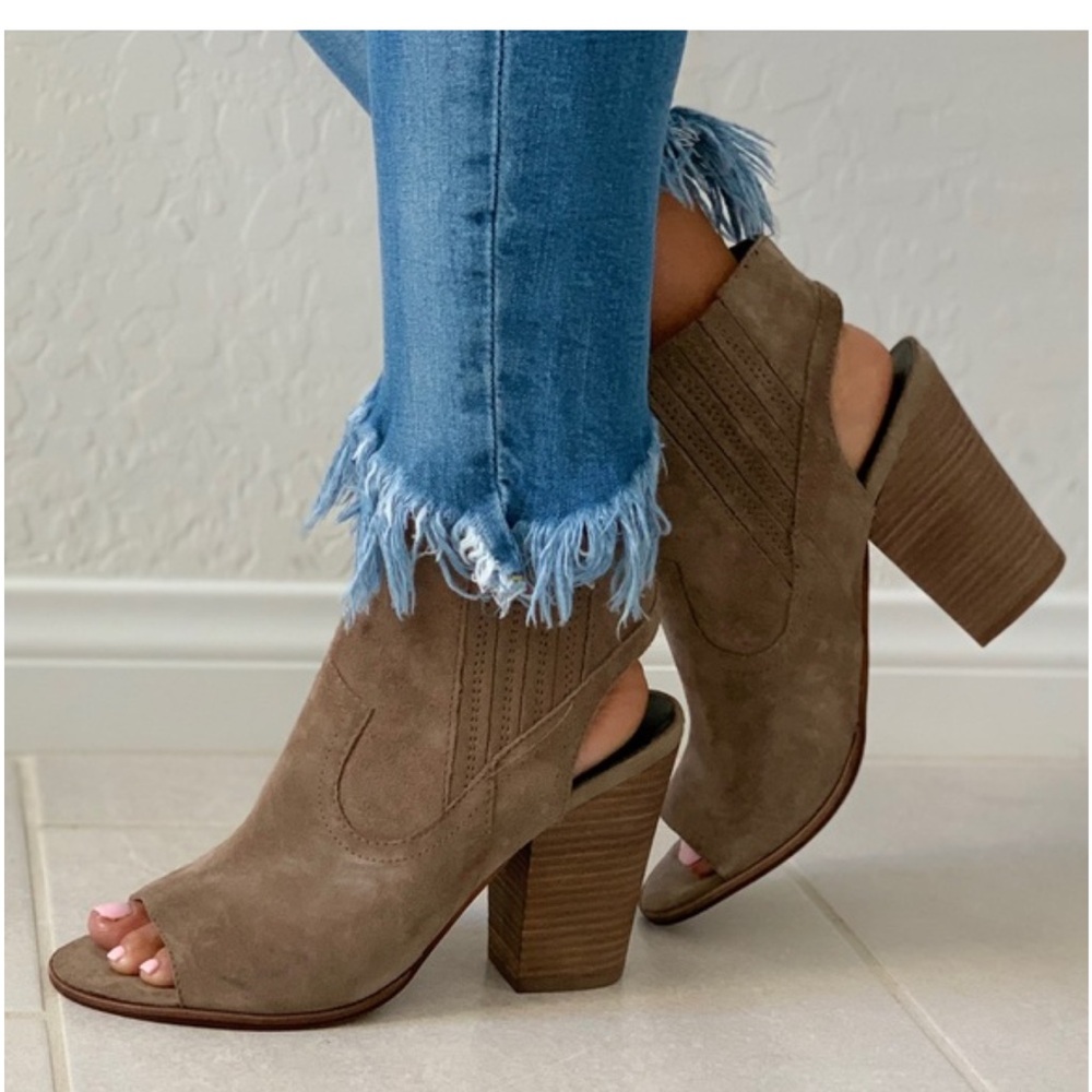 Dolce Vita Peep Toe Bootie